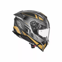 Casco Hyper Carbon — Talla M, Integral, Gris